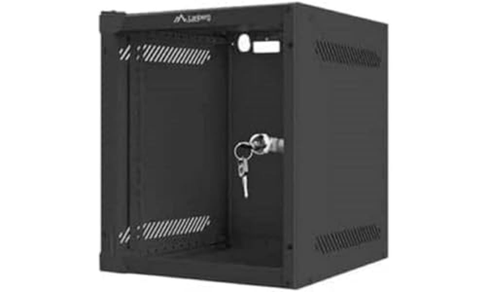 Lanberg Installation Cabinet Rack Hanger 10 Inch 6U 280X310 Black