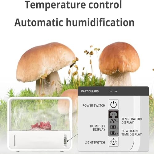 Pilz Grow Zelt mit automatischer Befeuchtung & Temperaturregelung fr  Sporen Gartenbau : Amazon.de: Garten