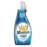 Mimosín Intense Suavizante Concentrado Explosión de Frescor 52 lavados con X3 fragancia más duradera* *vs Mimosín Diluido Caricias