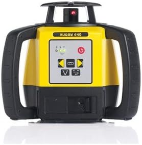 Leica Rugby 640 Rotary Laser Level Rod Eye 140