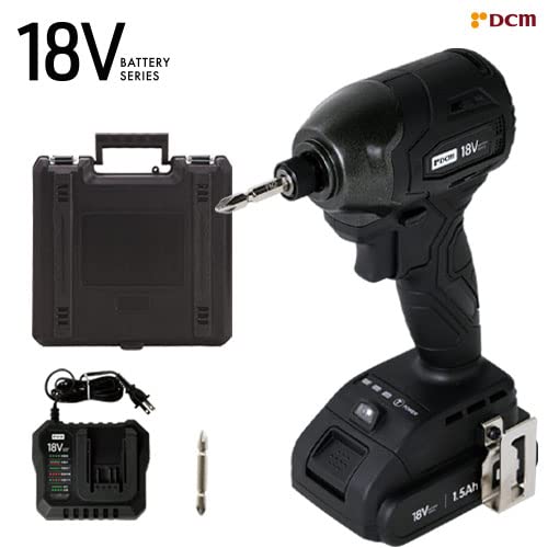 Amazon | DCM 充電式ブラシレスインパクトドライバー 18V スターター