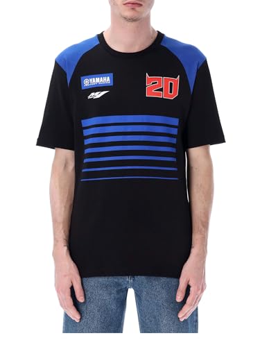 Fabio Quartararo T-Shirt 20 Dual Yamaha Factory Officiel MotoGP - Bleu - XL