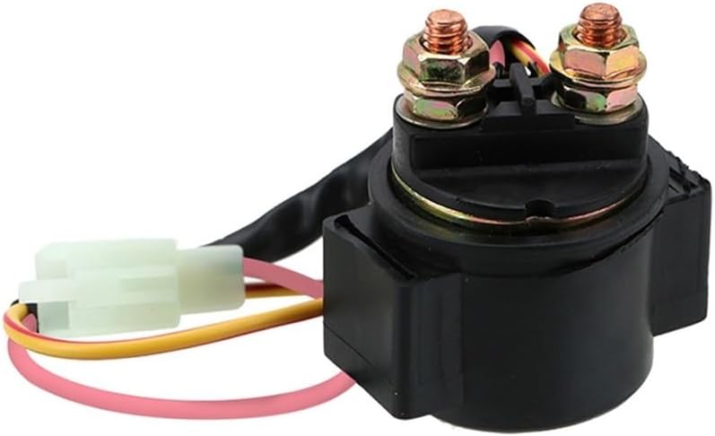 Starter Solenoid Relay 20W 1Pcs Solenoid for CG125,GY6-125 Motorcycle Starter Relay 12V For Scooter ATV Karts 2 Pin Wires For GY6 50cc 125cc 150cc