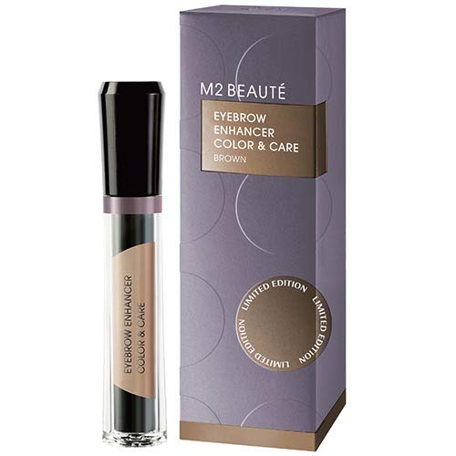 M2 Beauté Eyebrow Enhancer Color & Care Augenbrauenpflege, Brown, 6 ml