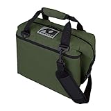 AO Coolers(エーオークーラー) 12パック キャンバス ソフトクーラー カーキ 軽量 保冷 クーラーボックス AO12OL (日本正規品) 11l