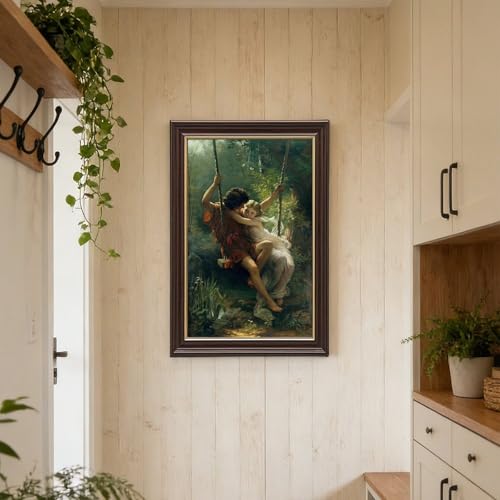 Impression sur toile Le Berceau Pierre Auguste cadre suspendu 61x91,4 cm - 6