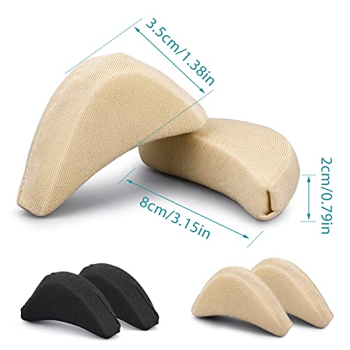 Insertos para dedos de pie Sibba 8 piezas beige unisex miniatura 2
