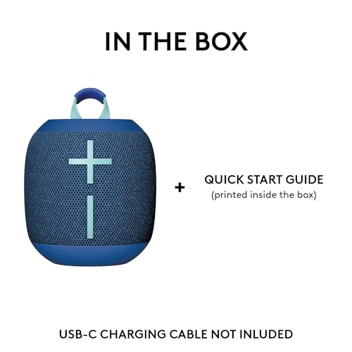 Ultimate Ears WONDERBOOM 4 Portable Waterproof Bluetooth Speaker (Blue) — view 9