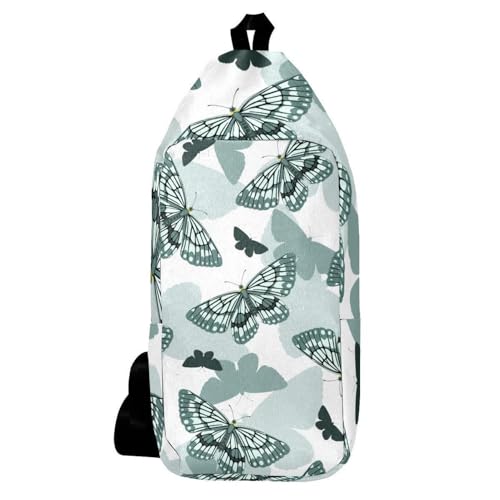 Sac à dos à bandoulière compact contre l'encombrement en voyage