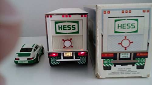 Hess Truck-18 Wheeler And Racer-1992 [Toys & Games] Holiday Gifts #TOP2