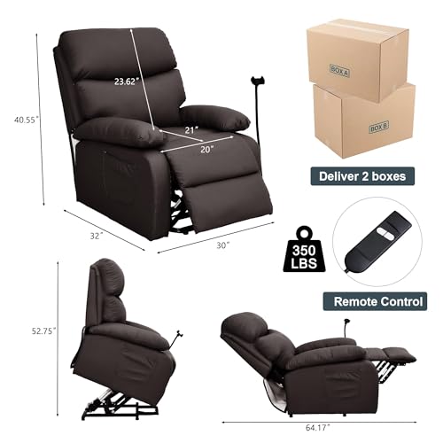 Sillón eléctrico reclinable impermeable con control remoto miniatura 2