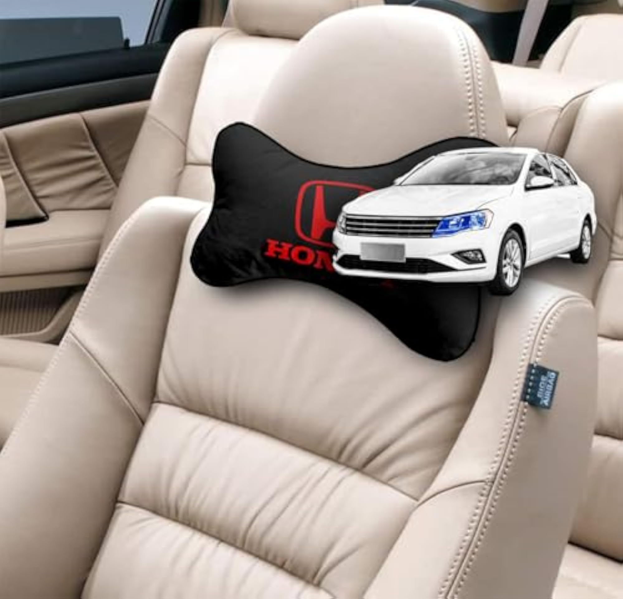 Car Company Logo Neck Headrest Pillow for Honda