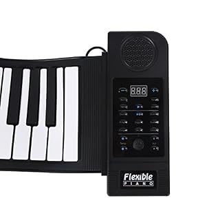 Clavier Piano Pliable 61 Touches, Roll-up Soft Silicone Piano Clavier de Musique, Piano Électronique Enroulable avec 128… - Les Beatles, Paul McCartney, John Lennon, RIngo Starr, George Harrison Clavier Piano Pliable 61 Touches, Roll-up Soft Silicone Piano Clavier de Musique, Piano Électronique Enroulable avec 128… – Image 6