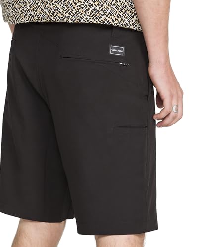 Image of Volcom Men's Kerosene 21 inch Hybrid Chino Shorts Quick-Dry Stretch Fabric