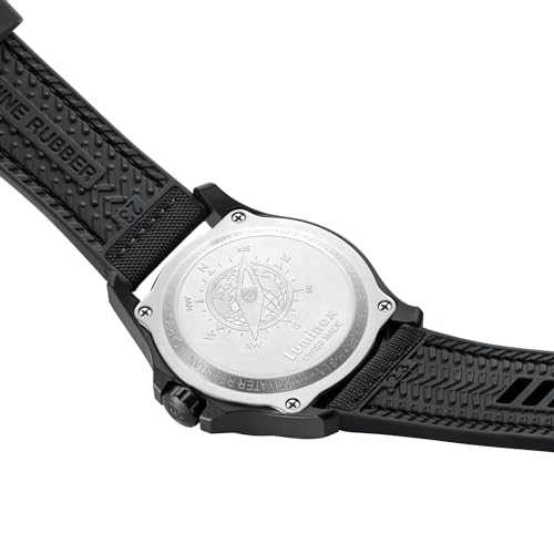 Image of Luminox Men's Atacama Field, Field Analogue Black Band Green Dial Watch, 43 mm