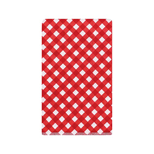 Image of Hudson Baby Unisex Baby Cotton Flannel Burp Cloths, Girl Farm, One Size