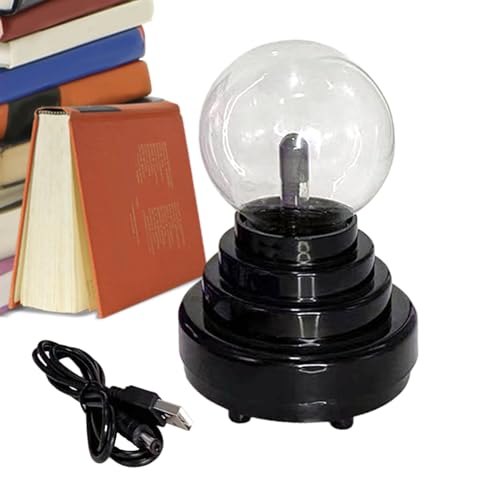 Bolas de plasma - Bola de plasma, USB recargable bola de electricidad táctil para niños - juguetes nuevos, decorativos, por tacto y sonido activado bola electrostática para fiestas, hogar, puede