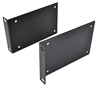 Pack of 2 2U Rack Ears Easy Adapt For Rack Fitting Easy to Use Supplied in Pairs
