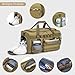 COSCOOA Gym Bags for Men Tactical Duffle Bag Sports Travel Bag Gym Weekender Overnight Backpack with Shoe Compartment and Wet Pocket 3 In 1 Tactical Military Backpack