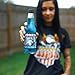 Jones Soda Co. Blue Bubblegum Flavor | 12-Pack | The Original Craft Soda | Made with Pure, 100% Cane Sugar | Pop Beverages/Soft Drinks | 12 Oz Glass Bottles