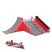 Mini Rampe de Planches à roulettes de Doigt, Rampe de Touche, rampes de Parc de Skatepark, kit de Parc de Skate, Jouet d'accessoires d'entraînement Sportif pour Enfants, Style 3