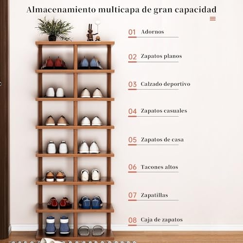 Opiniones de Zapateras de madera para closet comprados en linea. 9 Imagen adicional