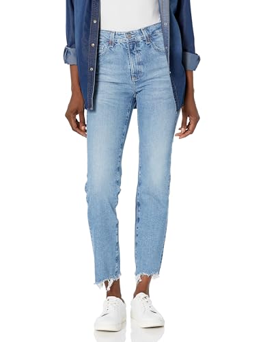 AG Adriano Goldschmied Saige High Rise Straight Leg Jean - Upper West Destructed, 26