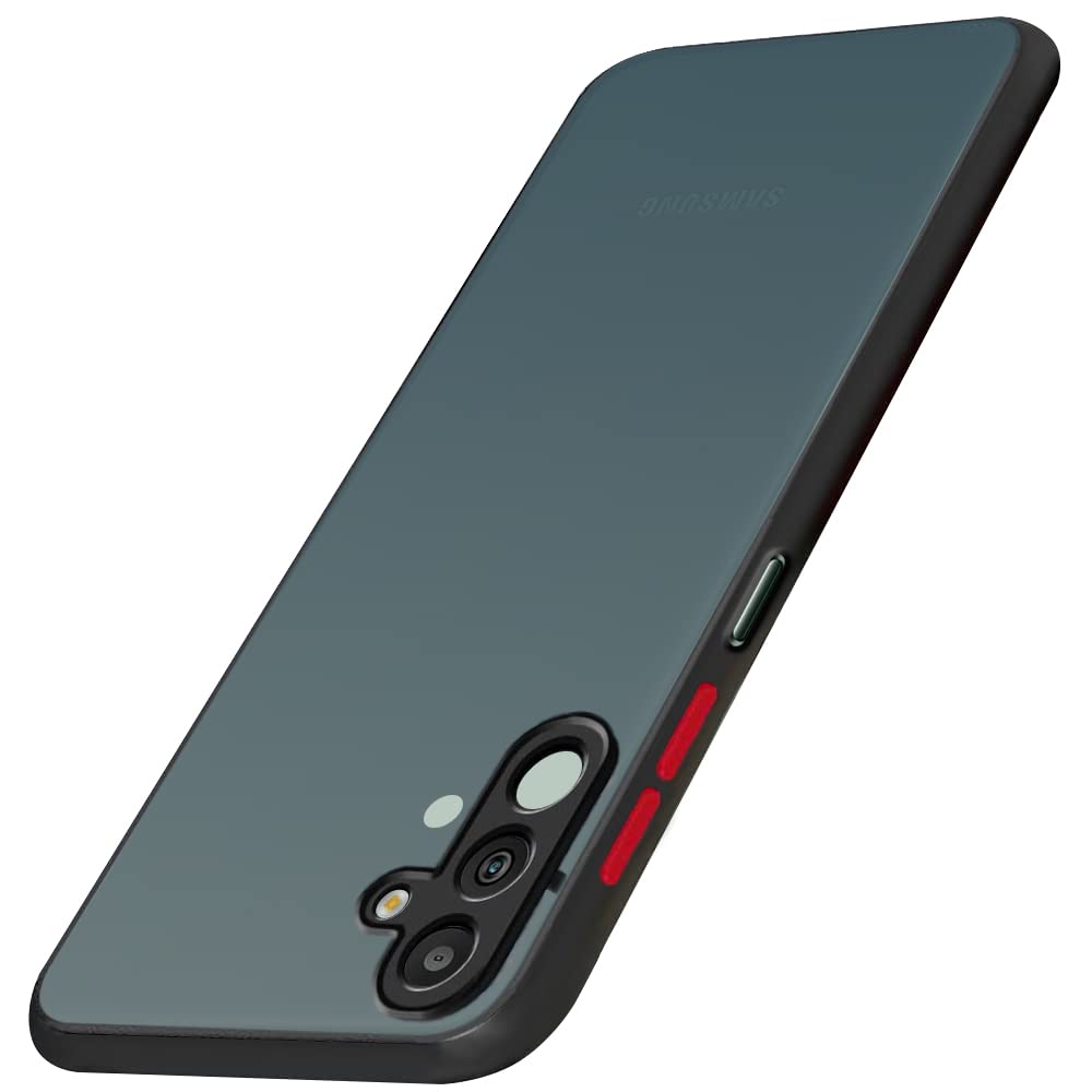TheGiftKart Translucent Hybrid Samsung Galaxy M13 (5G) Back Case Cover | Smoked Matte Back | 360 Degree Protection | Protective Hard Back Case Cover for Samsung M13 (PC & TPU | Black Bumper) (B0BB84GYQN) Amazon Price History, Amazon Price Tracker