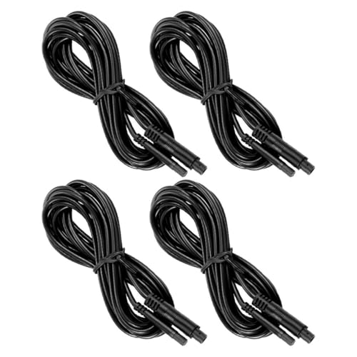 MERRYHAPY 4個車載用バックカメラ延ケーブル 車用リバースカメラケーブル 利