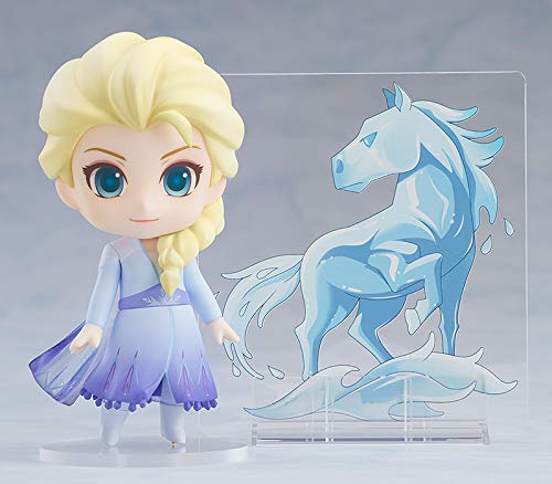 Good Smile Frozen 2: Elsa (Blue Dress Version) Nendoroid Action Figure, Multicolor #TOP4