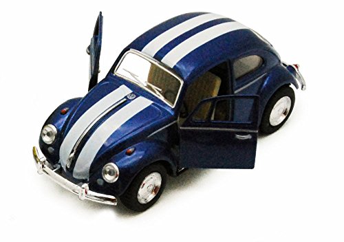 Volkswagen Escarabajo Clásico 1967 1:32 Kit 4 autos miniatura 4