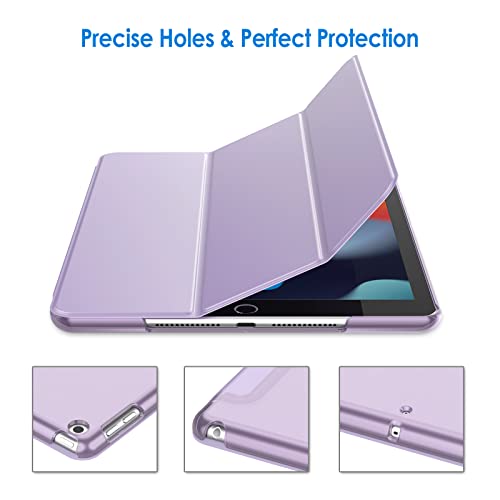 Image of JETech Case for iPad 10.2-Inch (2021 /2020 /2019 Model, 9 /8 /7 Generation), Auto Wake /Sleep Cover (Light Purple)