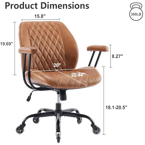 Luxury leather executive chair