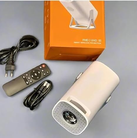 Image of SE HUB S40 HD Smart Portable Projector | 3500 Lumens Brightness | 180 Rotatable Projection | Compact Mini Design | Multiple Ports (HDMI /USB /AV)