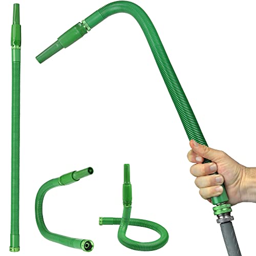 Bernini FlexEnd Garden Wand, Flexible Hose Sprayer with Fireman Nozzle for Versatile Watering and Cleaning - 31