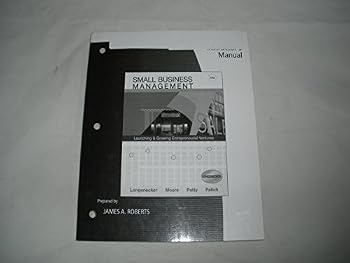 Paperback Instructor's Manual for Use with Small Business Management 14th Edition Book