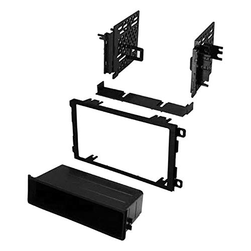 CACHÉ KIT114 Bundle with Car Stereo Installation Kit for Pontiac Vibe 2003 – 2008 in Dash Mounting Kit, Wire Harness, Antenna for Double Din or Single Din Radio Receivers (4 Item)