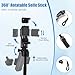 Aurive 360° Selfie Stick Tripod w/Wireless Remote - Portable Phone Stand for iPhone Android, Photos Live Stream Video