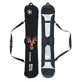 Impermeable: la bolsa de snowboard es impermeable, para su uso en bolsas de esquí más grandes, para evitar el borde del tablero y evitar que la nieve y el agua en el tablero humedecen otros artículos, como guantes y ropa en la bolsa.
