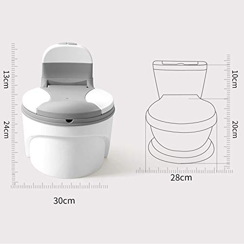 JYDZSW Kids Potty Nieuwe kinderen kinderen baby plastic toilet training simulatie potje stoel met cover voor gratis… - Afbeelding 8