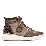 Carmela - Zapatilla Mujer Taupe - Calzado Cómodo y Versátil - Moda Casual - Modelo 16251403 (Talla 37)