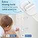 10 Pack Cabinet Locks Baby Proofing, SOGUDE Child Proof Cabinet Locks with Strong Adhesive Child Safety Locks for Refrigerator, Doors, Drawer Locks No Drilling, Cabinet Locks for Babies- White