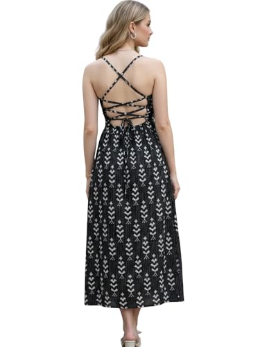 Image of Aahwan White Printed Round Neck Sleeveless Backless Long Indo Western Fusion Dress for Women's & Girl's