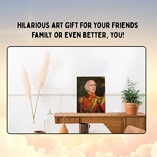 Celebrity Prayer Candles Larry - Funny Celebrity Art Poster thumb #6