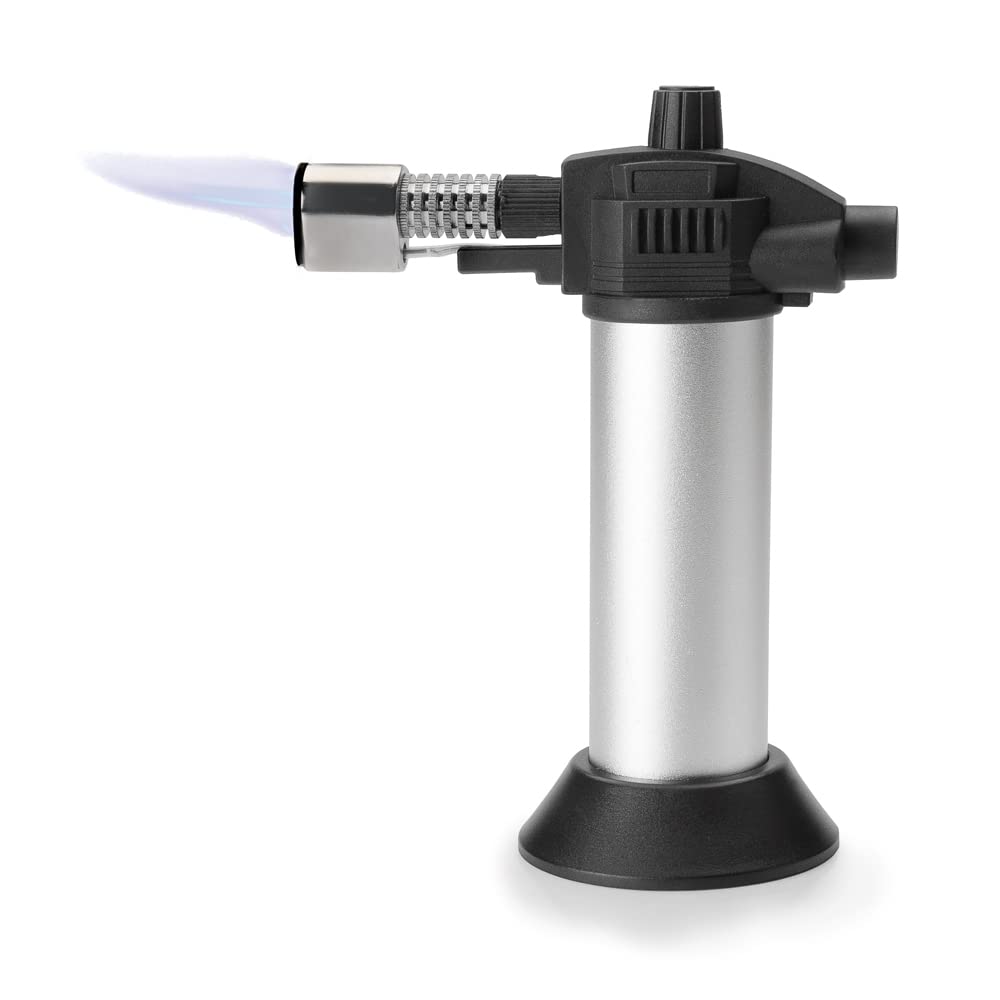 Lacor 68969 Pastry Gas Torch, 30 x 30 x 13 cm, Silver
