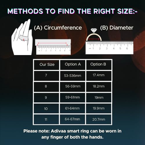 Image of Smart Ring with Gesture Control, 24 /7 Health & Fitness Tracker with Sleep, Oxygen, Heart Rate and Activity Monitoring, IPX8 Waterproof, Sports Modes with Magnetic Charging Case (8, R6, Silver)