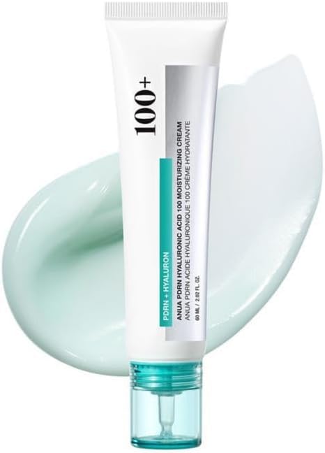 Crema Hidratante con Ácido Hialurónico 100+ PDRN, ligera y no grasa, contiene ADN de salmón, hidrata profundamente, cuidado de la piel coreano.