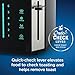 Oster 4-Slice Toaster Touch Screen Stainless Steel Digital Timer 6 Shade Settings Easy to Clean Removable Crumb Tray