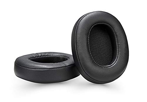 Premium Replacement Crusher earpads Cushions Compatible with Skullcandy Crusher Wireless, Skullcandy Crusher EVO and Skullcandy Crusher ANC Headphones (Black). Great Cushion Comfort and Durability