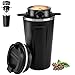 Termo Cafe Acemall Taza Termo Cafe para llevar con Filtro de Café de Acero Inoxidable, Prueba de Fugas Taza Termica, 3 en 1 Termo Taza para Bebidas Calientes y Frías, Camping, Oficina y Hogar, 510ml